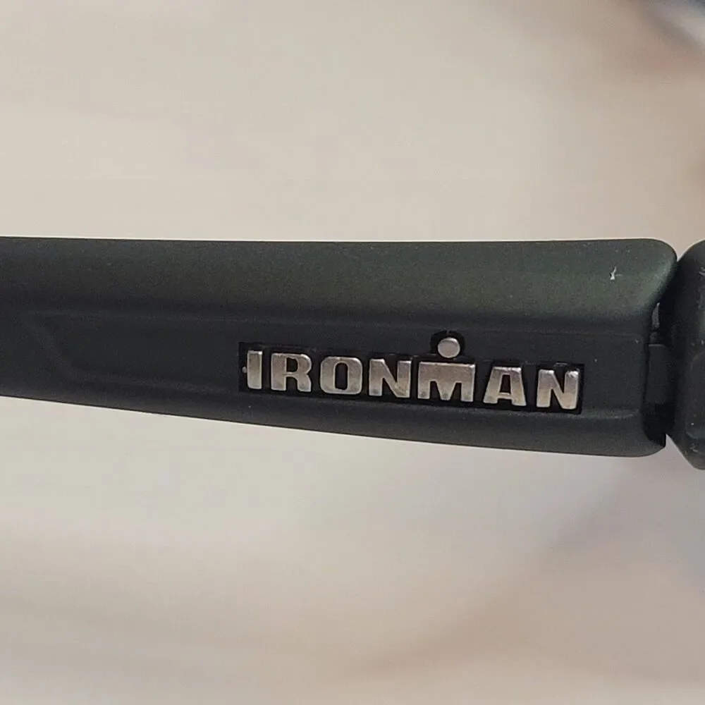 Foster Grant Ironman Active Wrap‎ Sport Sunglasses Black UV Protection NWT